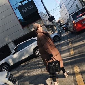 Stand Collar Padded Coat